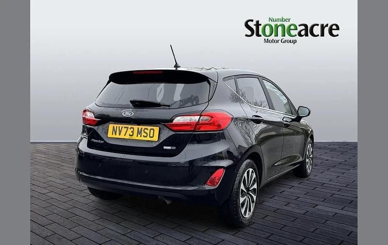 Used Ford Fiesta Titanium 123 HP (90 kW) 2024 Black Hatchback