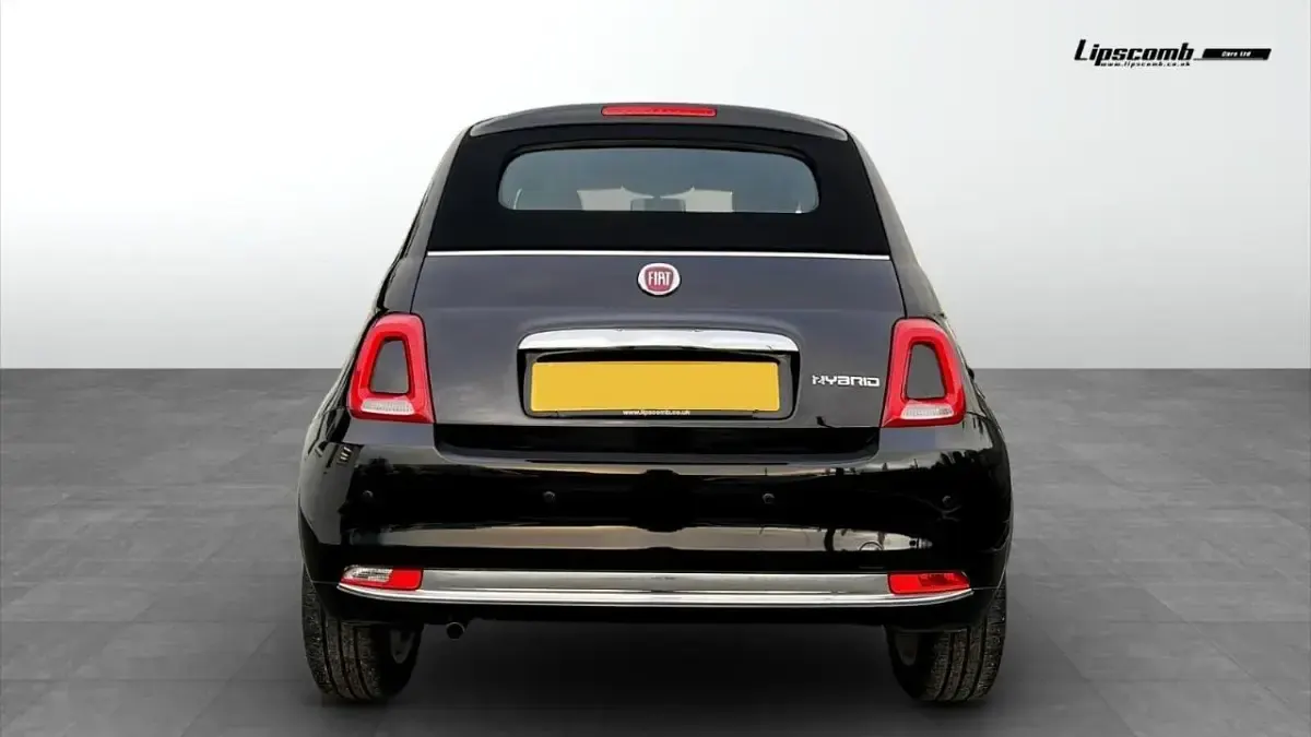 Used Fiat 500C S 70 HP (51 kW) 2025 Black Cabriolet