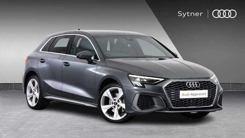 Grey Used 2023 Audi A3 e-tron S-Line Hatchback | £25,500 (A bit pricey) - Image 1/4