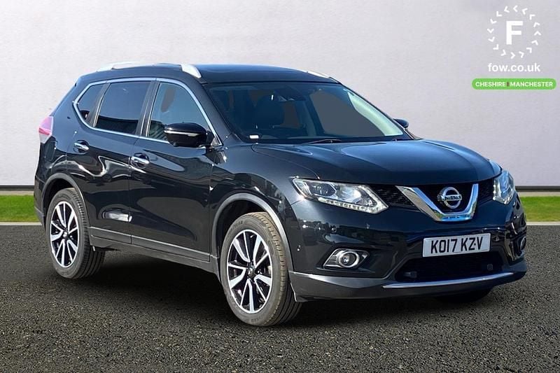 Black Used 2017 Nissan X-Trail Tekna SUV | £11,299 (Fair price) - Image 1/3