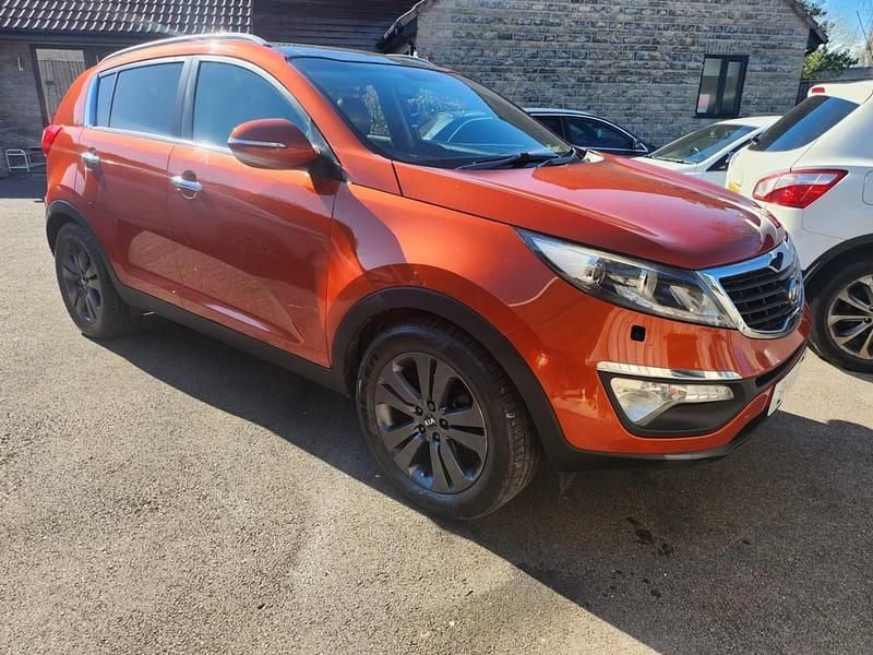 Used Kia Sportage 115 HP (84 kW) 2011 Orange SUV