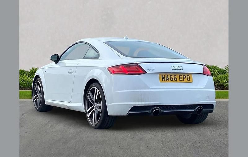 Used Audi TT S-Line 177 HP (130 kW) 2016 White Coupe