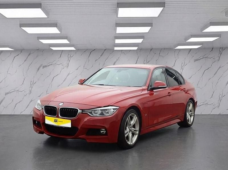 Used BMW 330e M Sport 2017 Red Sedan