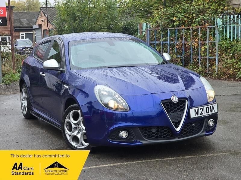 Blue Used 2017 Alfa Romeo Giulietta Hatchback | £5,990 (Fair price) - Image 1/4