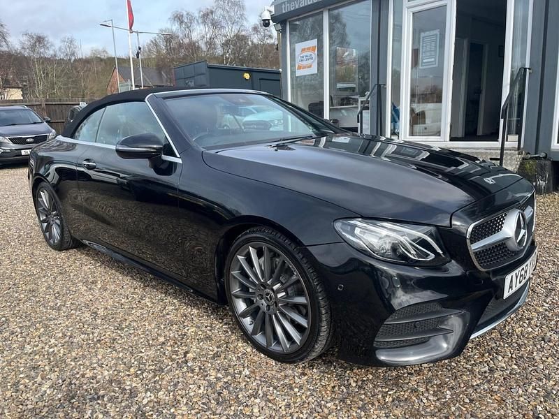 Used Mercedes E220 AMG Line Premium 2018 Black Cabriolet