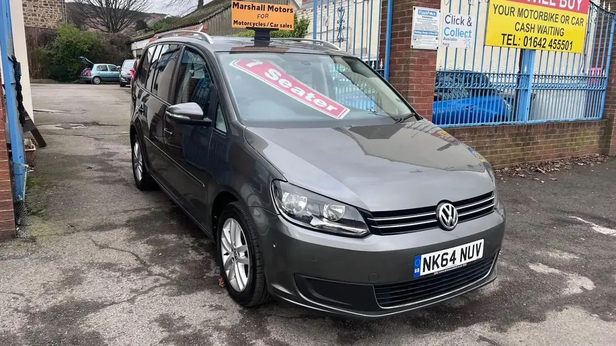 Used VW Touran SE 140 HP (102 kW) 2014 Grey MPV