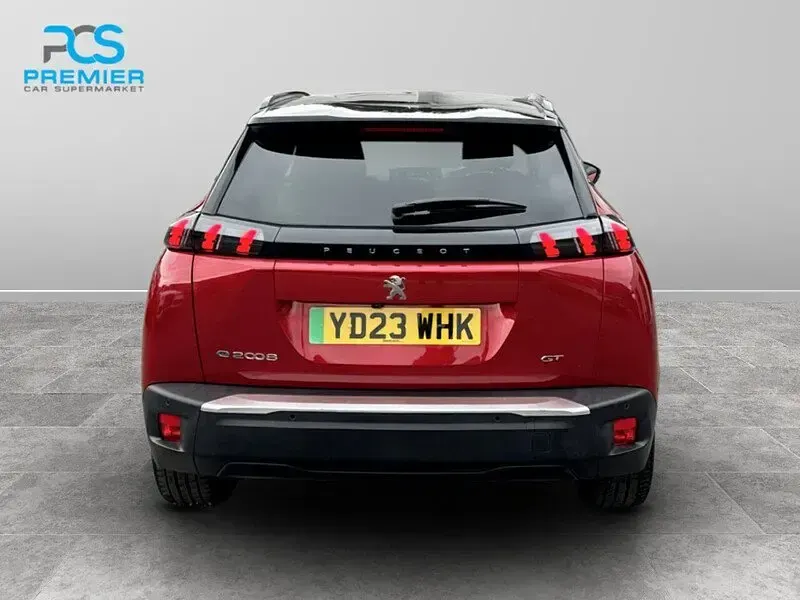Used Peugeot 2008 Premium 100 kW (136 HP) 2023 Red SUV