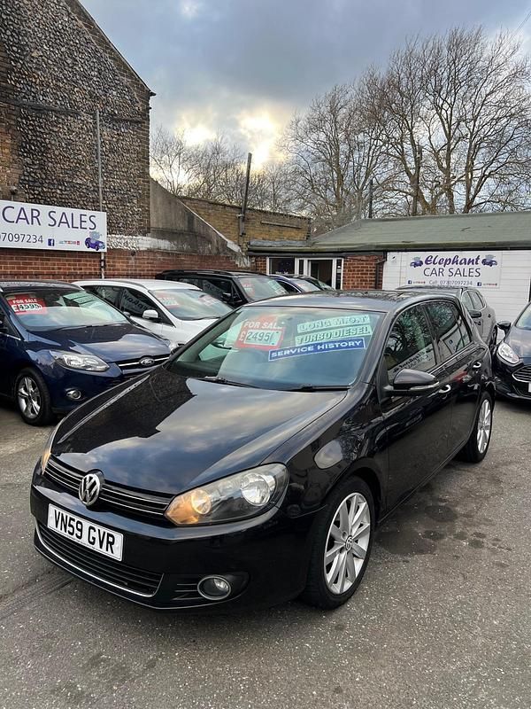 Used VW Golf VI GT 2009 Black Hatchback