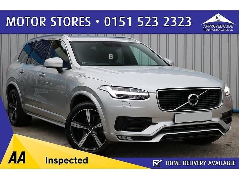 Silver Used 2017 Volvo XC90 R-Design SUV | £19,995 (Fair price) - Image 1/4