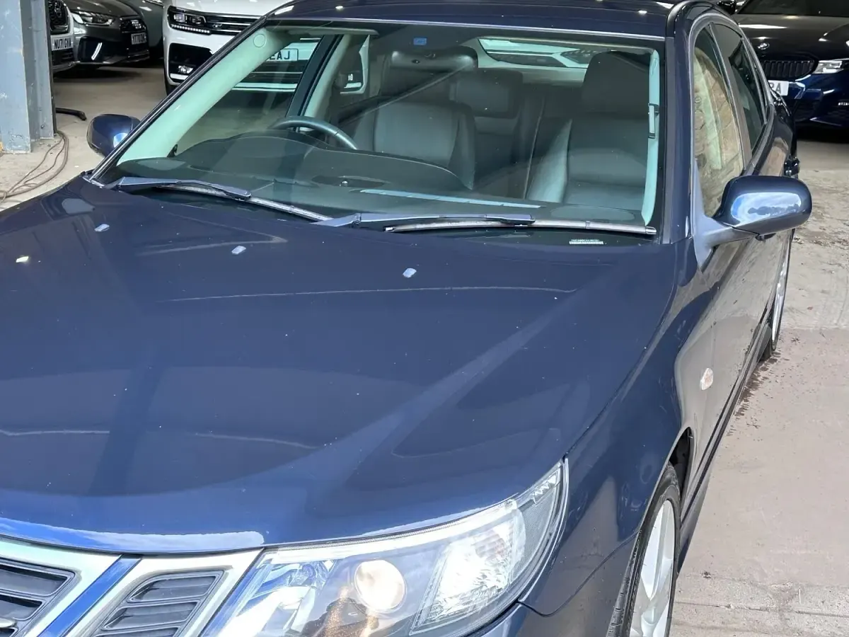 Used Saab 9-3 2009 Blue Sedan