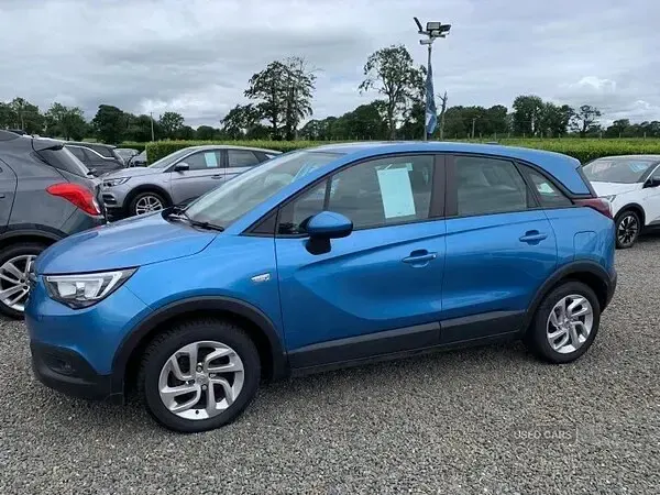 Used Vauxhall Crossland X S 102 HP (75 kW) 2020 Blue SUV