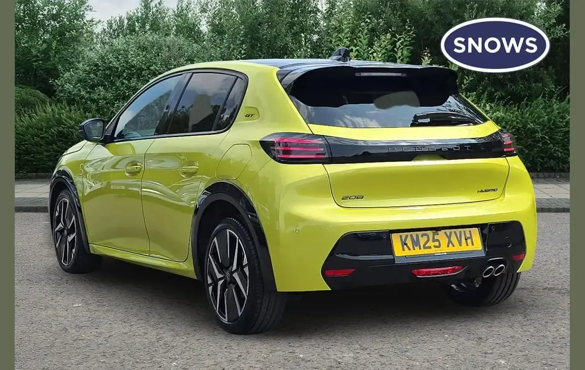 Used Peugeot 208 GTi 135 HP (99 kW) 2025 Yellow Hatchback