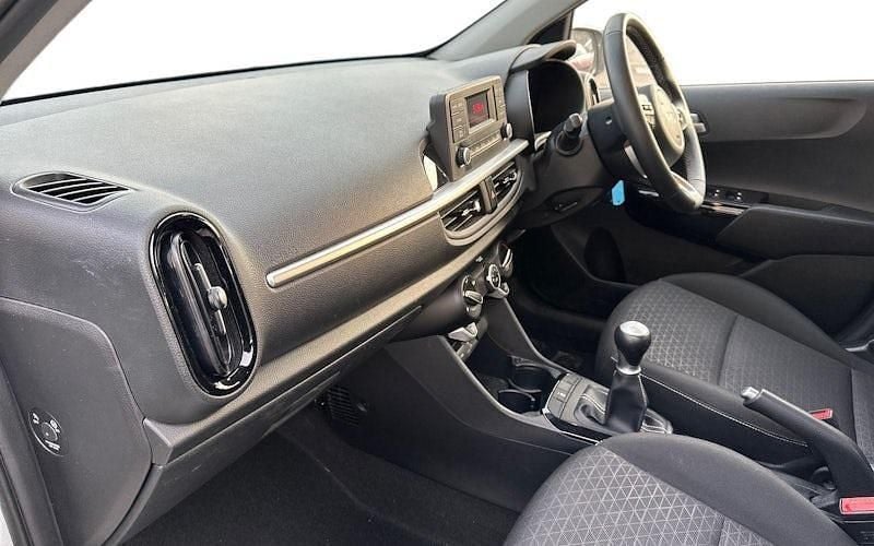 Used Kia Picanto 67 HP (49 kW) 2023 Clear white Hatchback