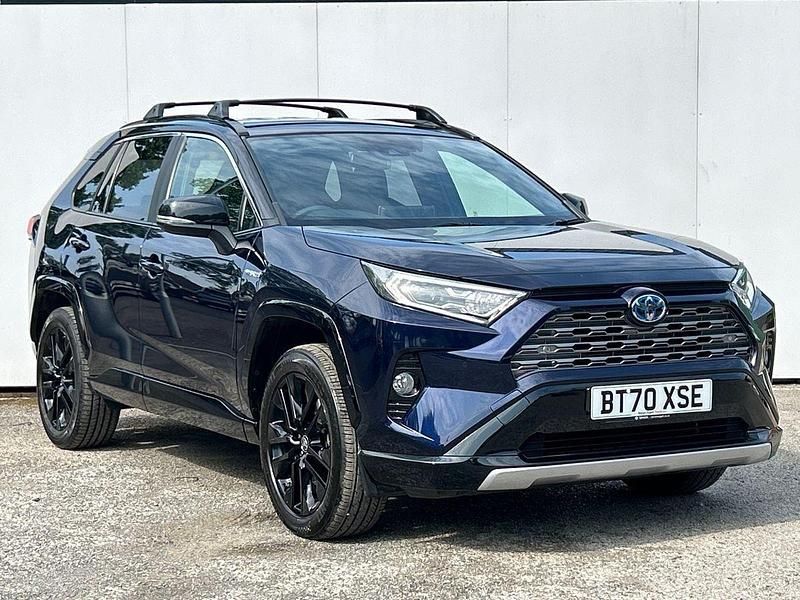 Blue Used 2021 Toyota RAV4 Hybrid SUV | £24,619 (Good price) - Image 1/4