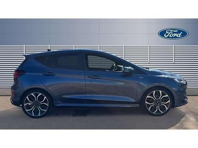 Used Ford Fiesta ST-Line X 125 HP (91 kW) 2022 Blue Hatchback