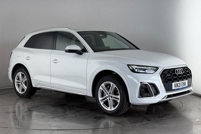 White Used 2021 Audi Q5 S-Line SUV | £26,300 (Super price) - Image 1/1