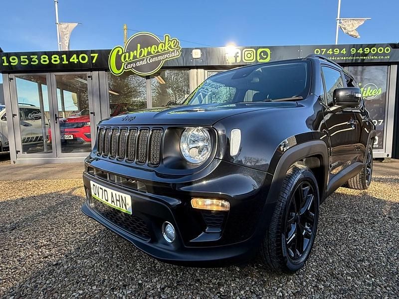 Black Used 2020 Jeep Renegade Night Eagle SUV | £15,495 (Fair price) - Image 1/3