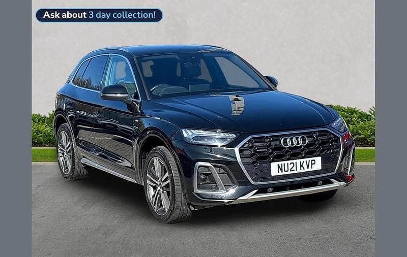 Used Audi Q5 S-Line 204 HP (150 kW) 2021 Black SUV