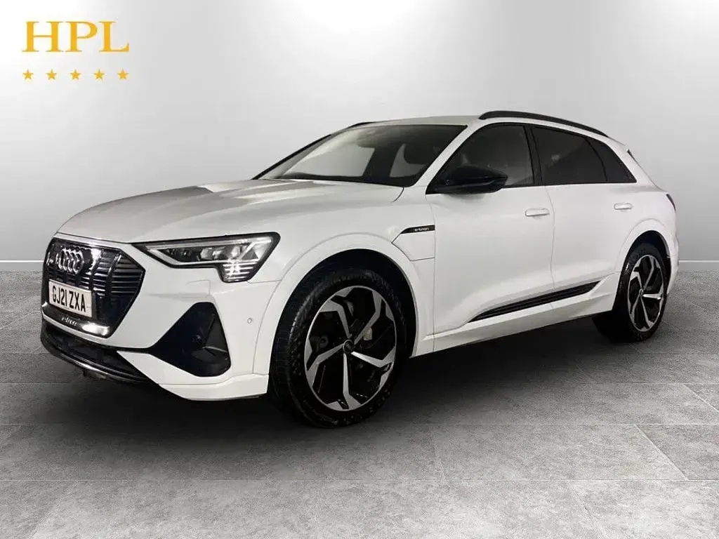 Used Audi e-tron Black Edition 300 kW (408 HP) 2021 White SUV