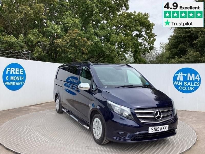 Blue Used 2019 Mercedes Vito MPV | £20,995 (Fair price) - Image 1/4