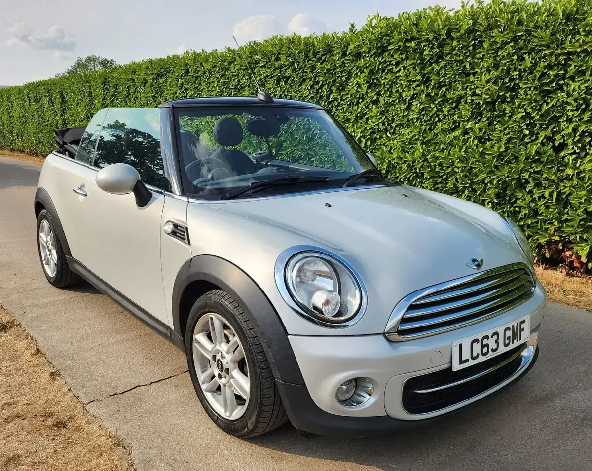 Used Mini Cooper D Cabriolet 2013 Silver Cabriolet