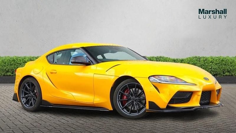 Yellow Used 2022 Toyota Supra Coupe | £43,990 (Fair price) - Image 1/4