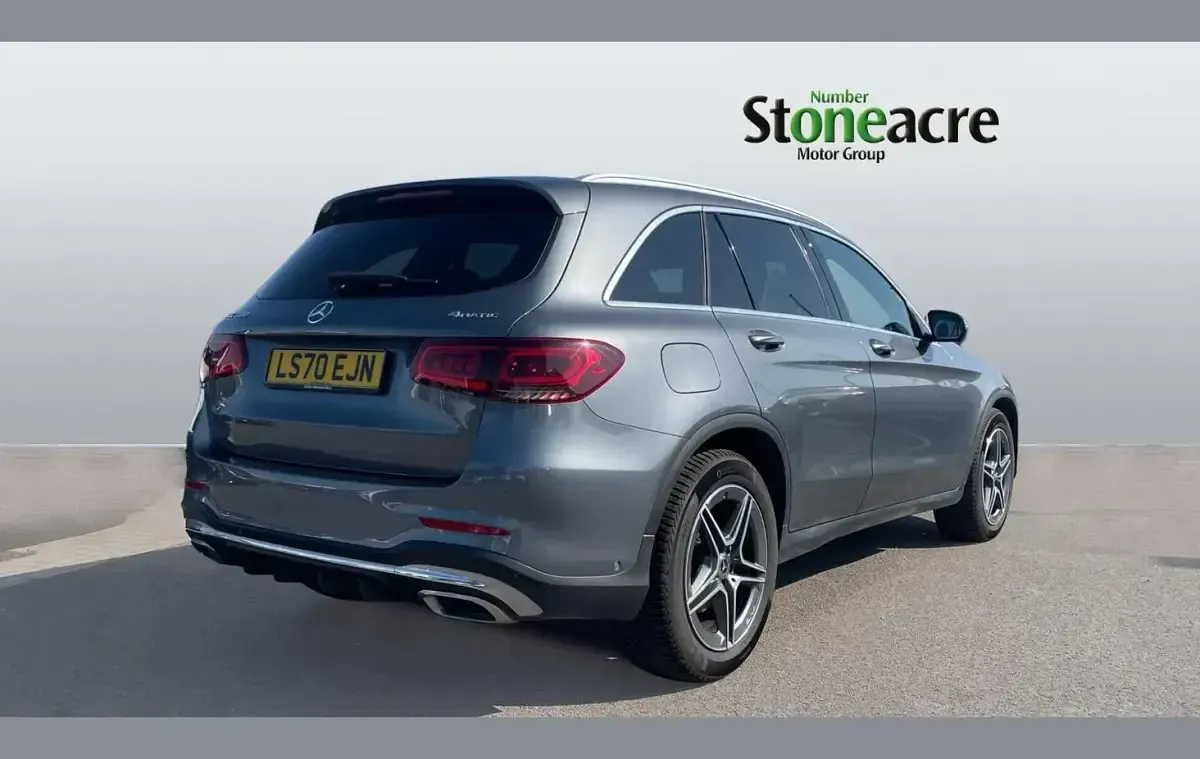 Used Mercedes GLC300 AMG line 258 HP (189 kW) 2020 Grey SUV