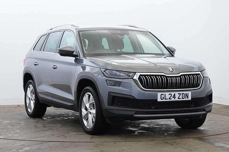 Graphite grey metallic Used 2024 Skoda Kodiaq SE L Executive SUV | £28,750 (Fair price) - Image 1/4