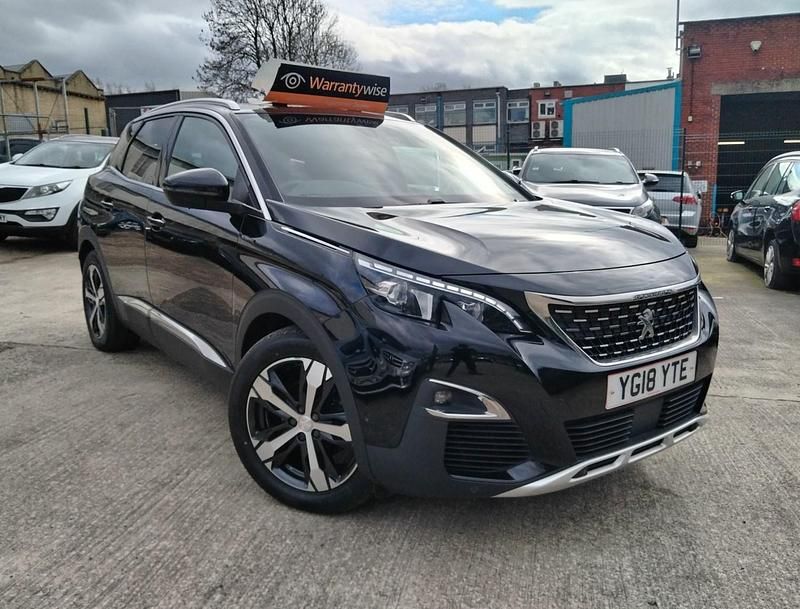 Used Peugeot 3008 GT-line 2018 Black SUV
