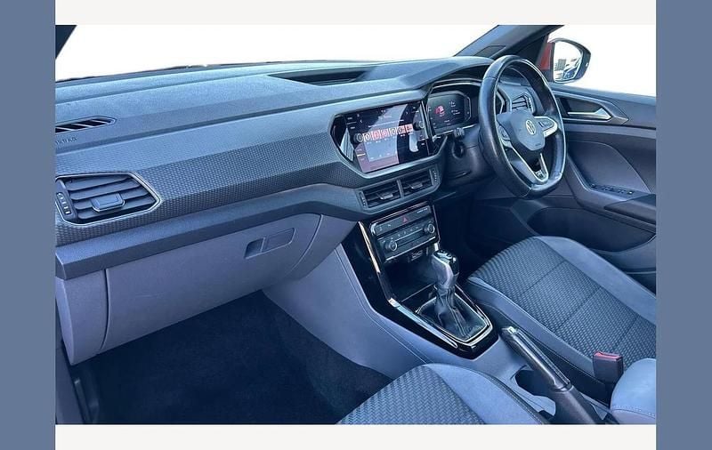 Used VW T-Cross R-line 115 HP (84 kW) 2019 Orange SUV