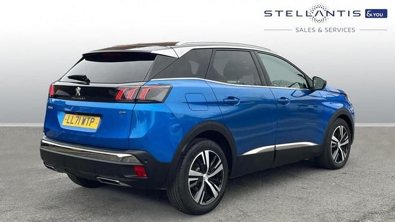 Used Peugeot 3008 GT 131 HP (96 kW) 2021 Blue SUV