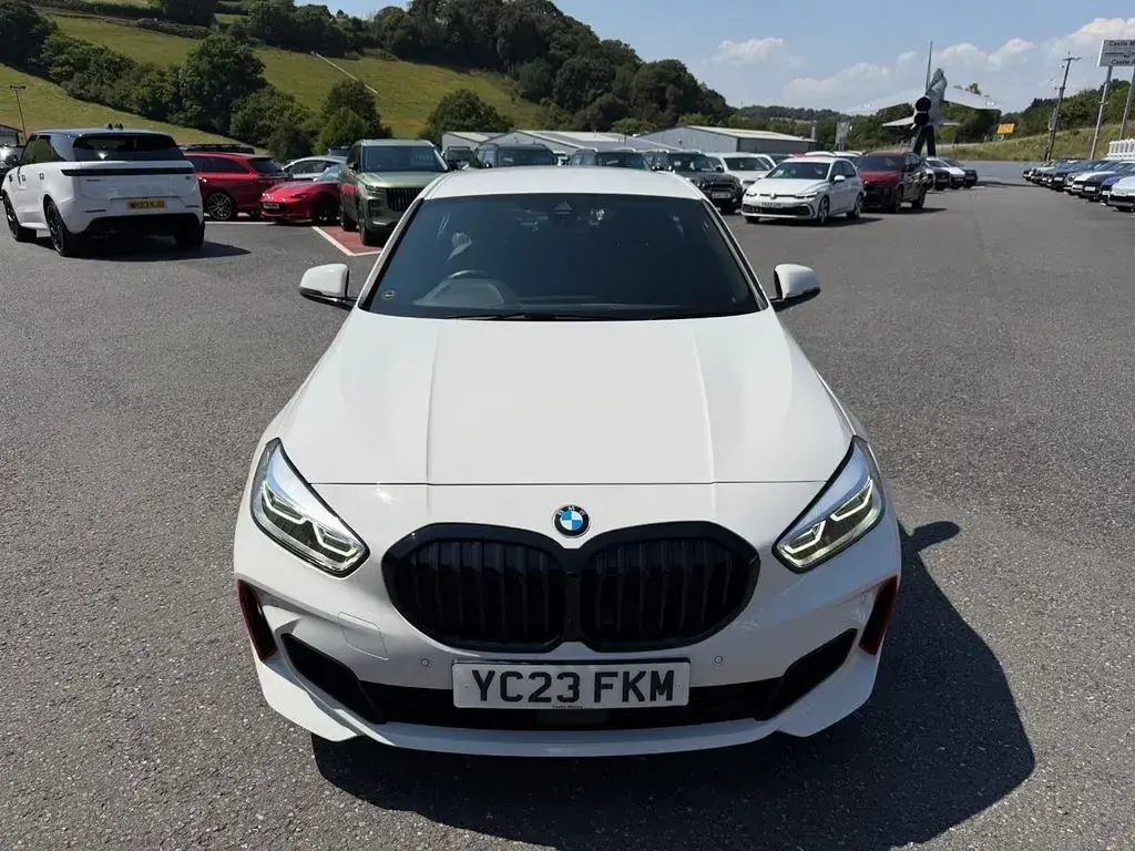 Used BMW 128 Comfort Edition 2023 White Hatchback