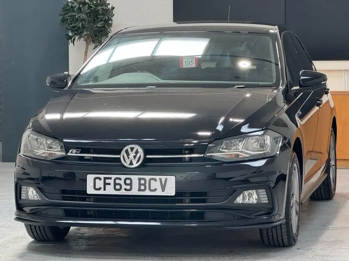 Used VW Polo R-line 115 HP (84 kW) 2020 Black Hatchback