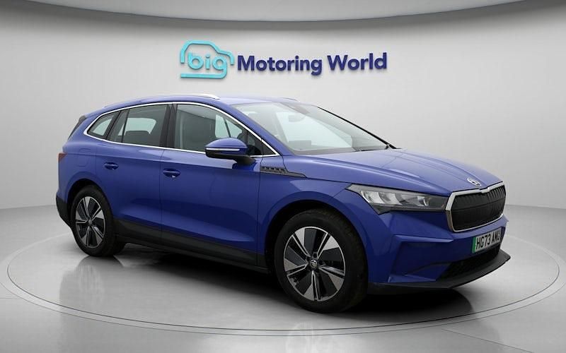 Used Skoda Enyaq iV ecoSuite 150 kW (204 HP) 2023 Blue SUV