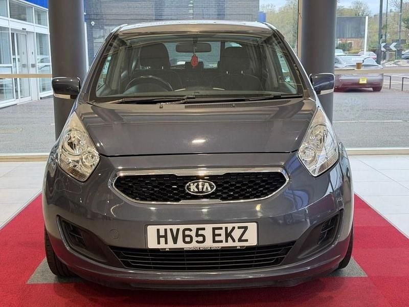 Used Kia Venga 123 HP (90 kW) 2015 Blue Hatchback