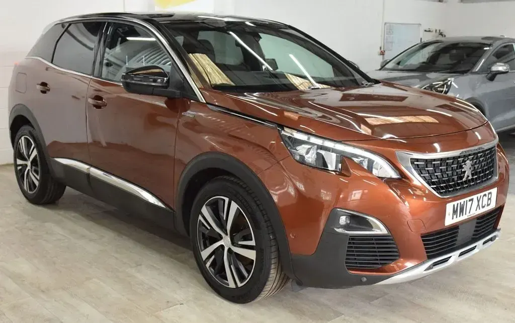 Used Peugeot 3008 GT-line 130 HP (95 kW) 2017 Bronze SUV