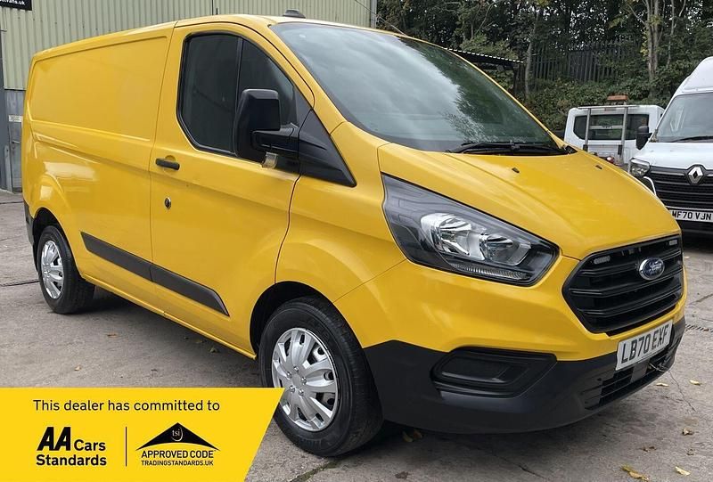 Used Ford Transit Custom S 130 HP (95 kW) 2020 Yellow Van