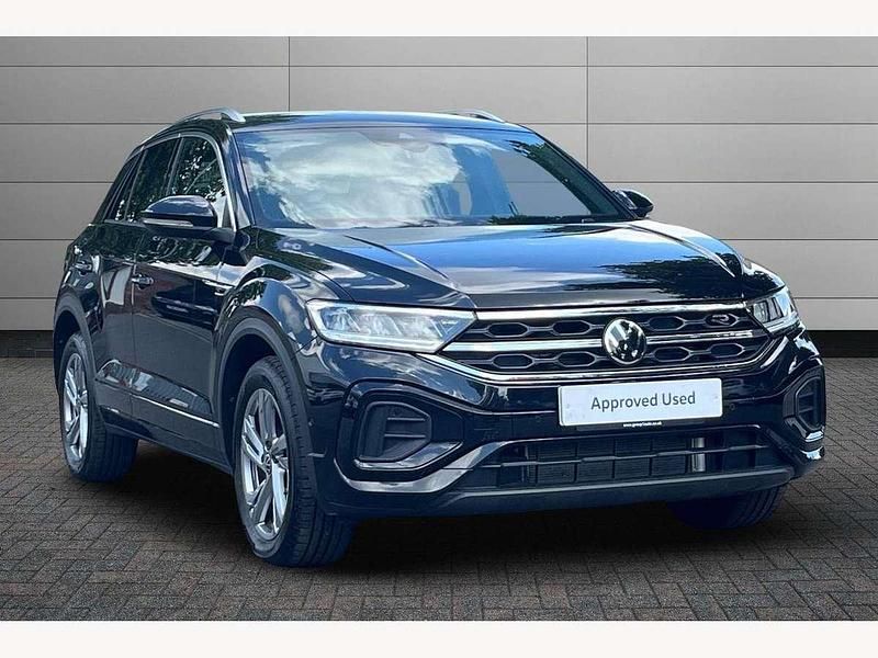 Black Used 2025 VW T-Roc R-line SUV | £28,990 (Fair price) - Image 1/4