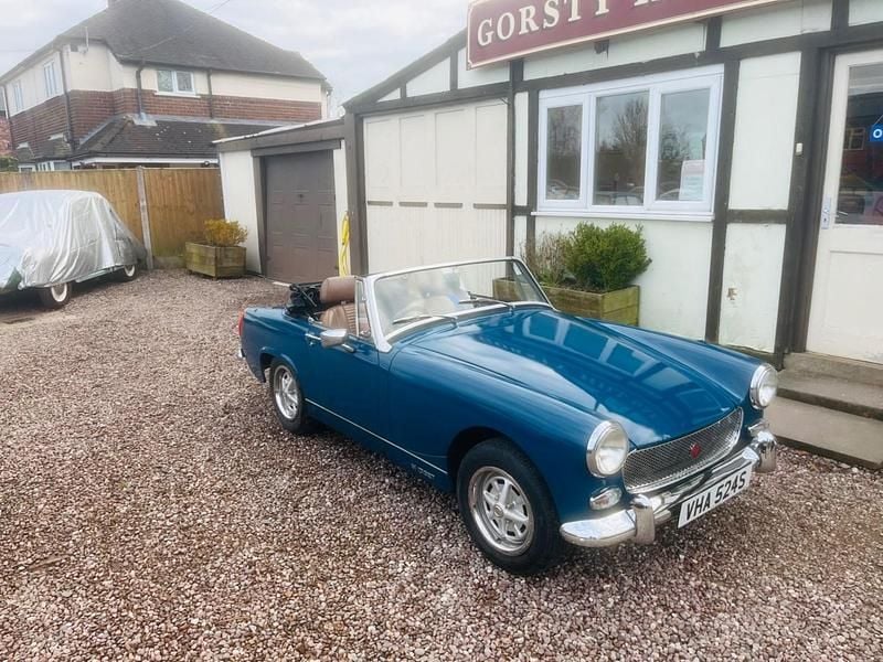 Used MG Midget 66 HP (48 kW) 1977 Blue Cabriolet