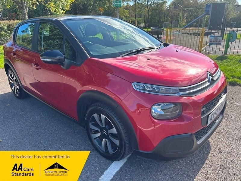 Used Citroën C3 Feel 110 HP (80 kW) 2017 Red Hatchback