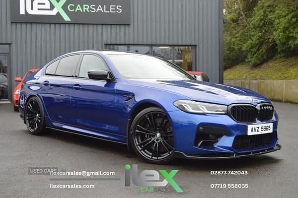 Blue Used 2021 BMW M5 Competition Edition Sedan | £62,995 (A bit pricey) - Image 1/4