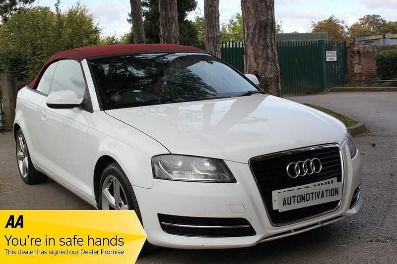 White Used 2010 Audi A3 Cabriolet Cabriolet | £2,495 (Good price) - Image 1/4