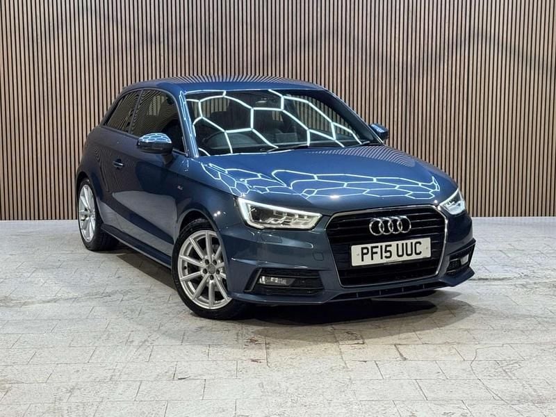 Blue Used 2015 Audi A1 S-Line Hatchback | £6,495 (Fair price) - Image 1/4