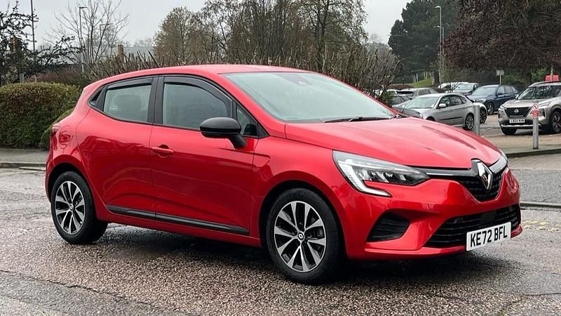 Renault id flame red Used 2023 Renault Clio V Evolution Hatchback | £12,614 (Good price) - Image 1/1