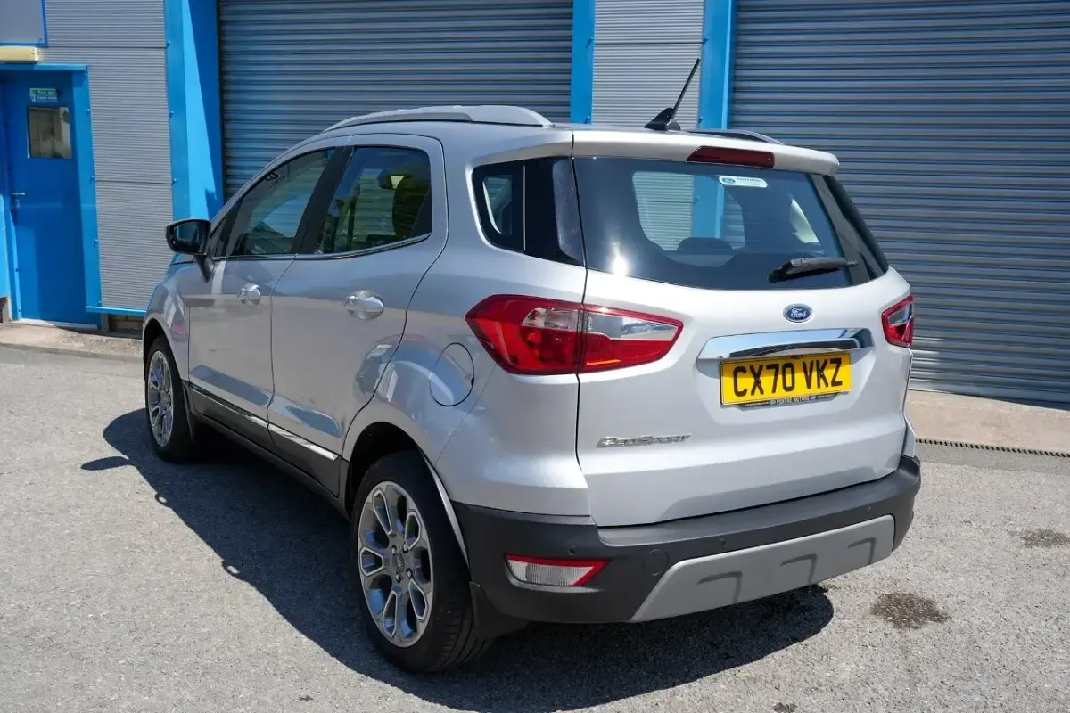 Used Ford Ecosport Titanium 125 HP (91 kW) 2020 Silver SUV