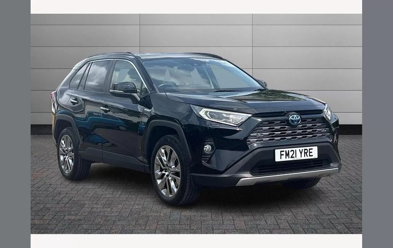 Black Used 2021 Toyota RAV4 Hybrid SUV | £27,350 (Fair price) - Image 1/3