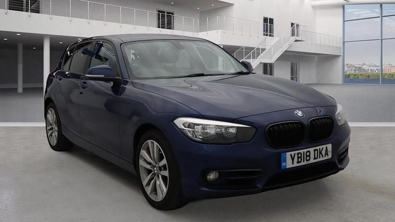 Blue Used 2018 BMW 120 Sport Line Hatchback | £8,194 (Fair price) - Image 1/4