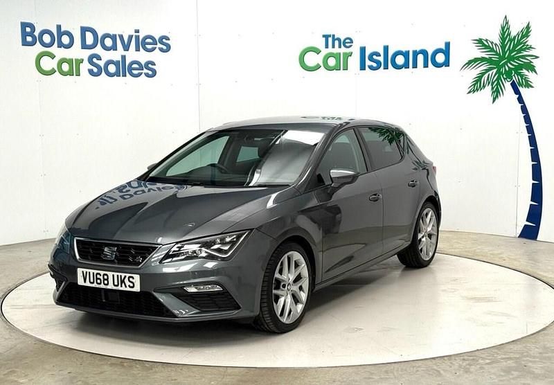 Used Seat Leon FR 125 HP (91 kW) 2018 Grey Hatchback
