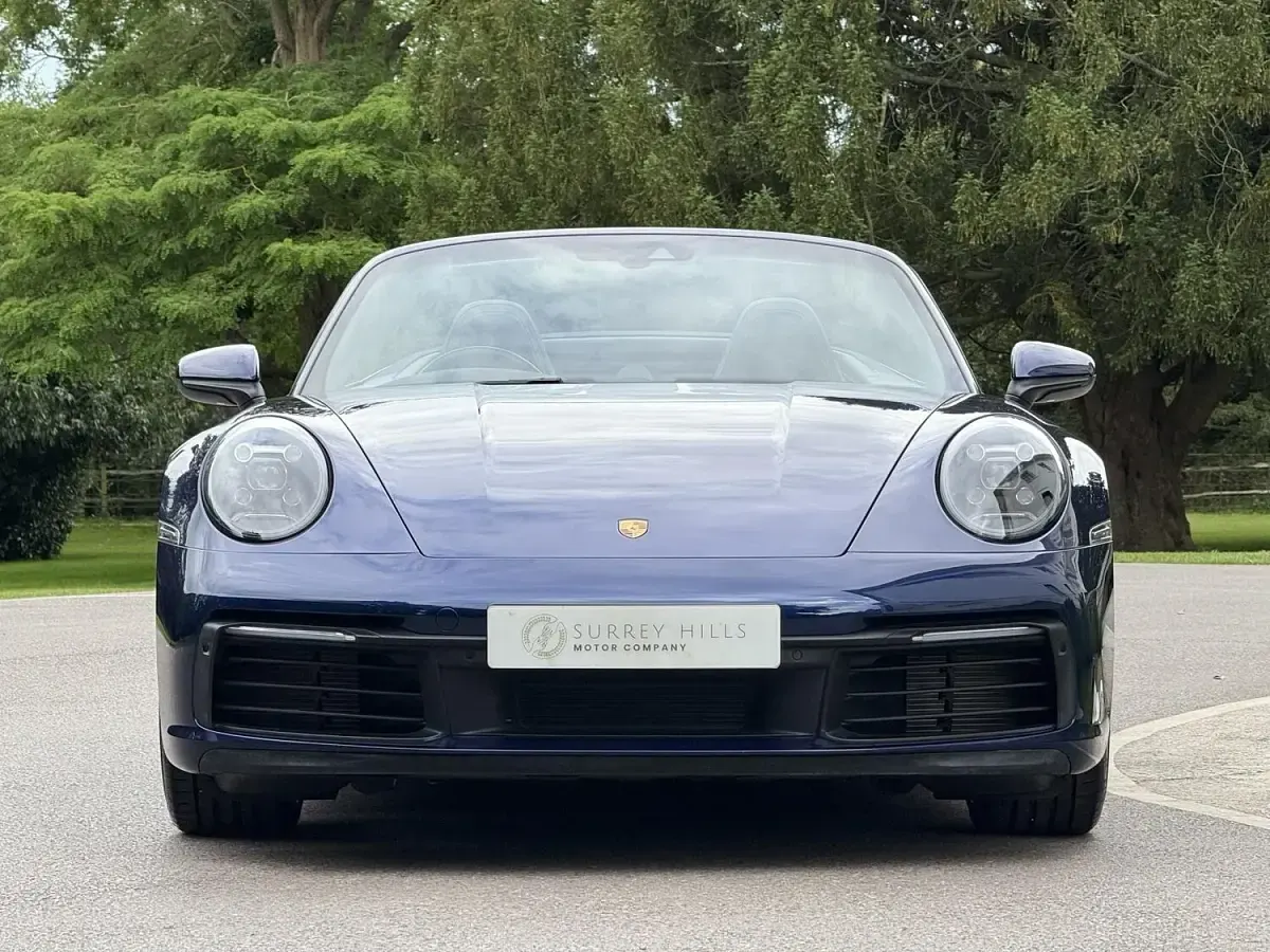Used Porsche 911 Carrera S Cabriolet 450 HP (330 kW) 2019 Blue Cabriolet