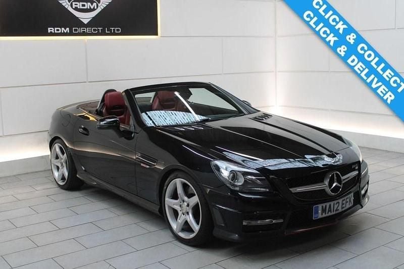 Used Mercedes SLK200 AMG 2012 Black Cabriolet